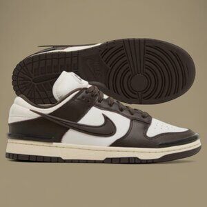 Nike Dunk Low Twist Baroque Brown Womens/Mens Lifestyle Shoes DZ2794 003 NEW